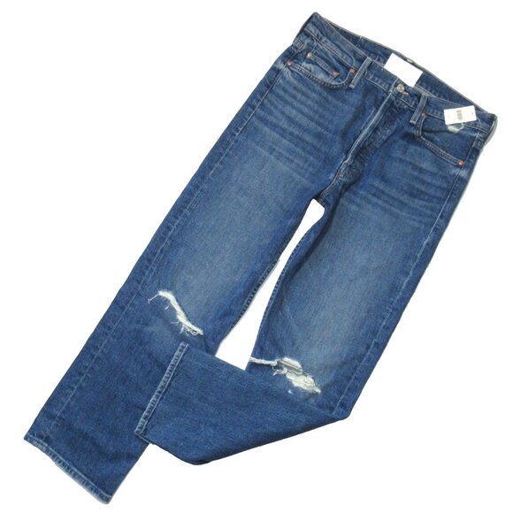 NWT Mother Superior Tomcat in Playing With Scissors High Rise Destroyed Jeans 31 - Picture 4 of 14